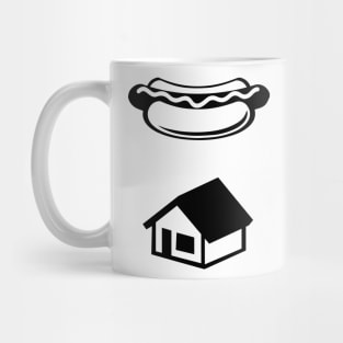 Kevin's Hot Dog Ghostbusters Logo Mug